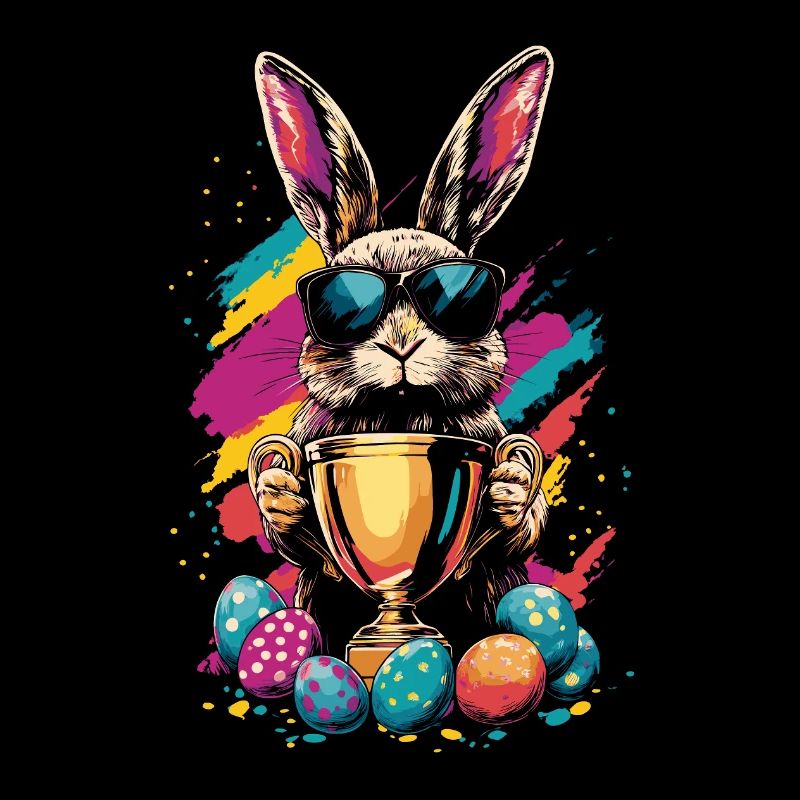 Easter Bunny Easter Eggs Egg Hunt Winner Cup