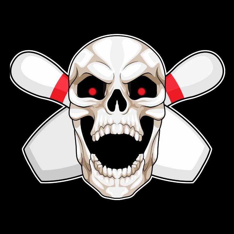 Skull Bowling Bowling Épingle