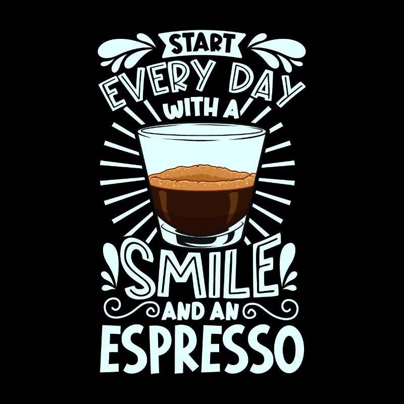 Smile with espresso