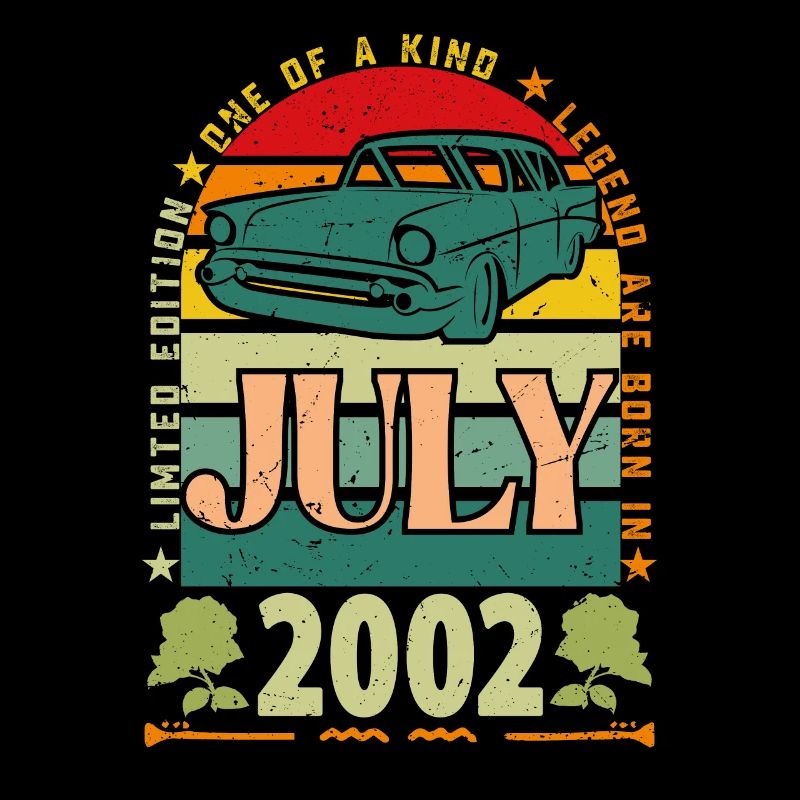 July 2002 birthday gift. July 2002.