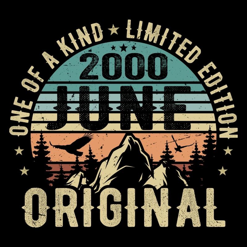Legendär Seit Juni 2000 Geburtstag Geschenk 2000
