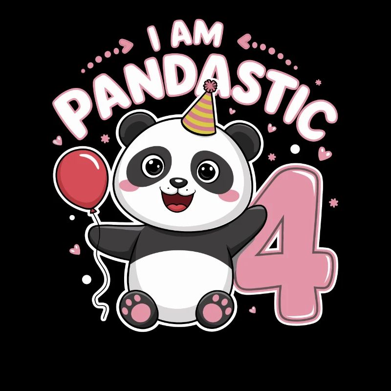 I'm Pandastic 4th Birthday Panda