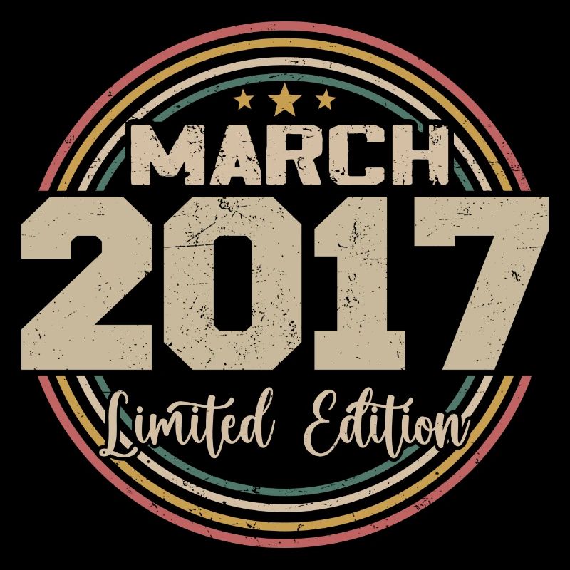 Awesome seit März 2017 Geburtstag 2017 Geschenk