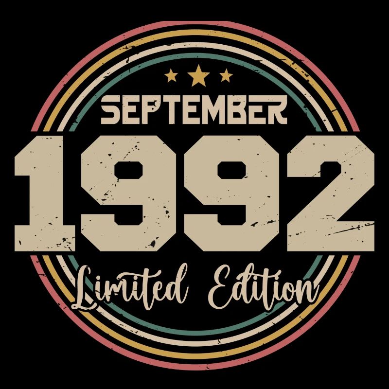 September 1992 Geburtstagsgeschenk 1992