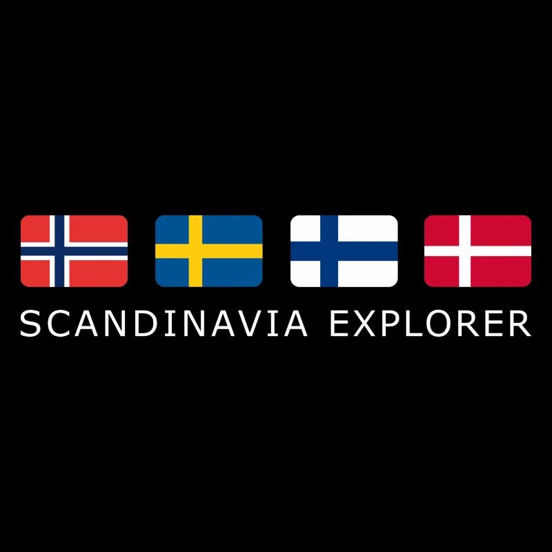 SCANDINAVIA EXPLORER white-lettered