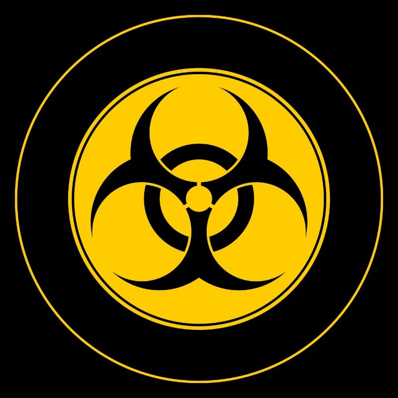 Mod Biohazard Schild