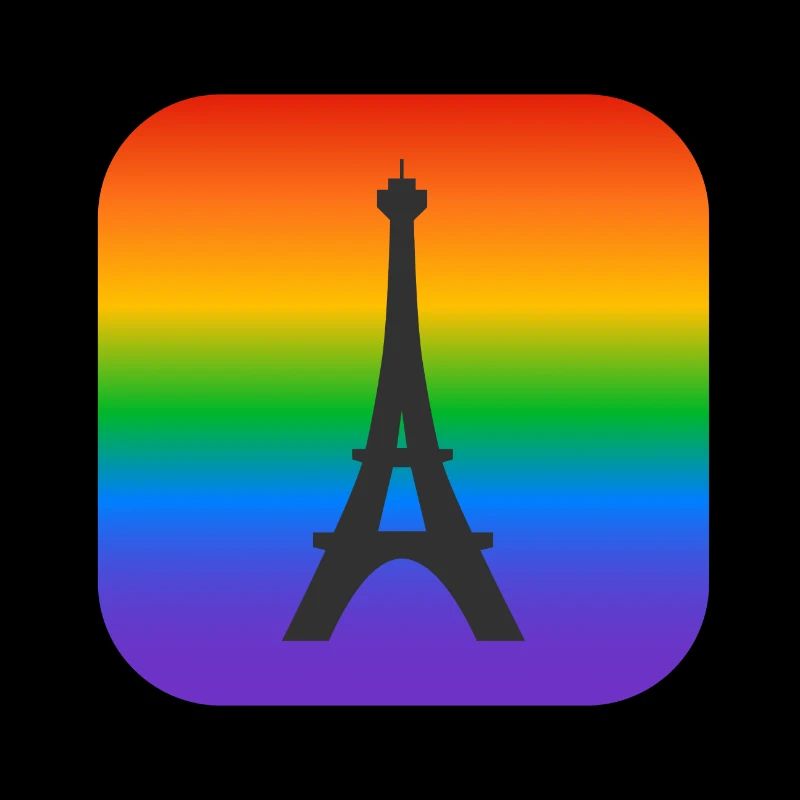 Paris Rainbow Tour Eiffel