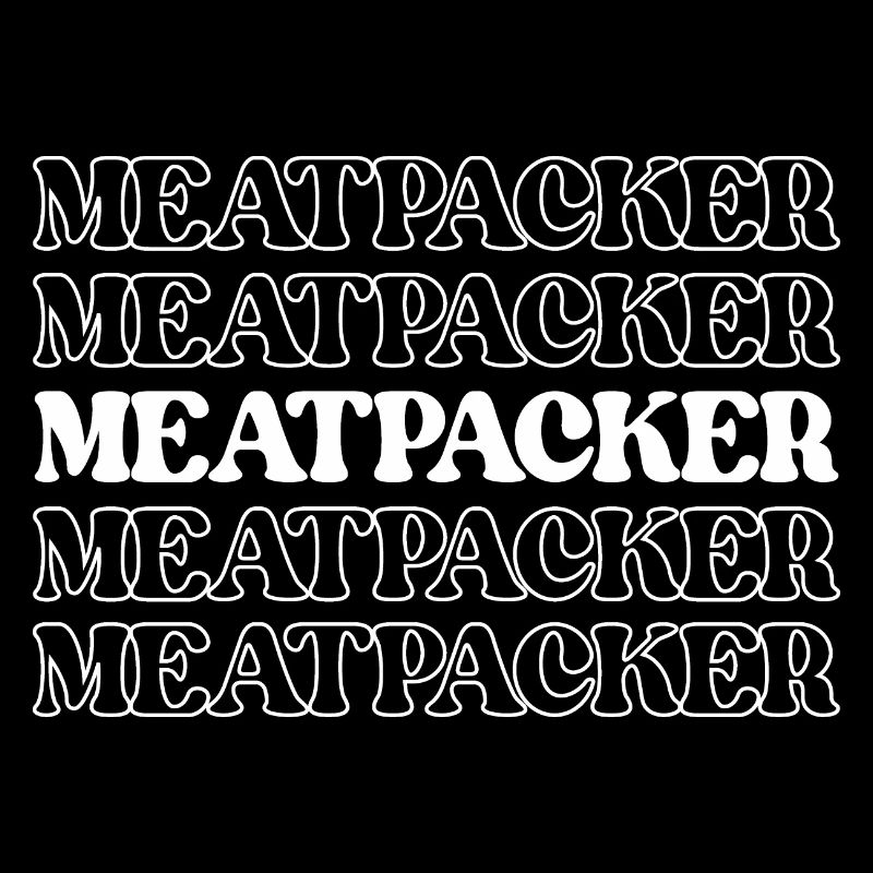 Fleischpacker Fleischverarbeiter Fleischarbeiter Verarbeiter
