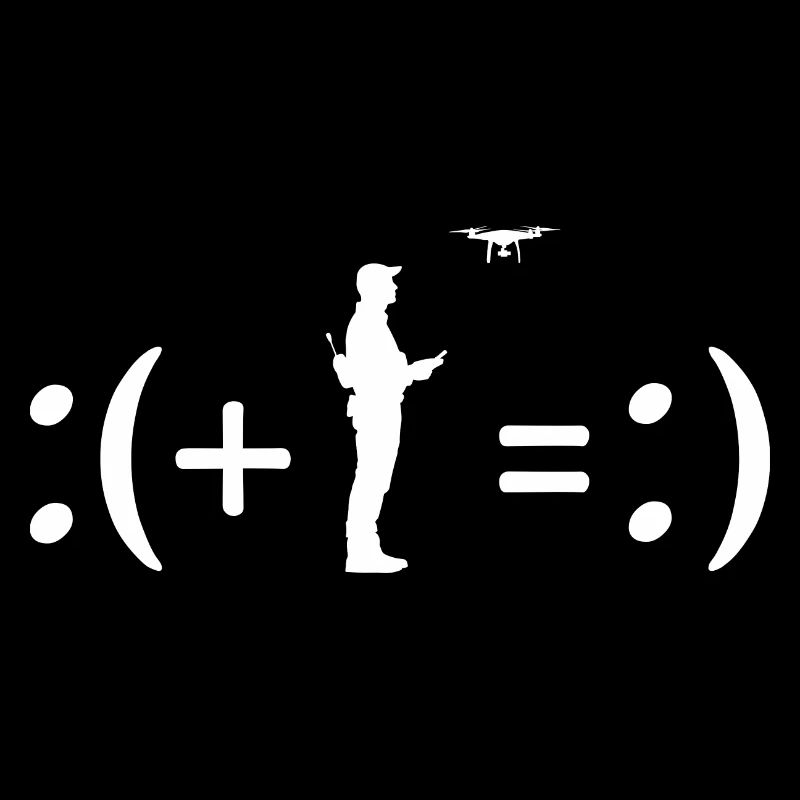 Flying drones makes me happy, happiness formula