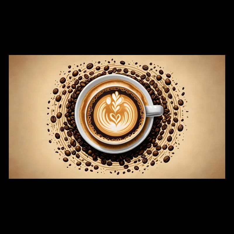 A Coffee Bean Latte from The Coffee Bean