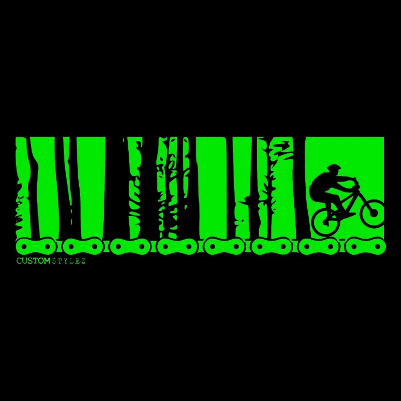 MTB mountain biker forest