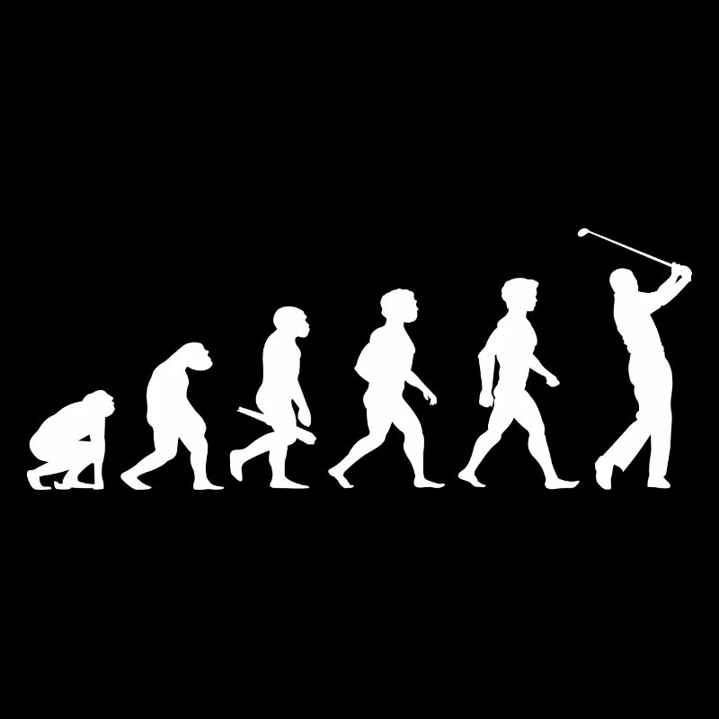 Evolution Golf Golfer Golfspieler Golfplatz