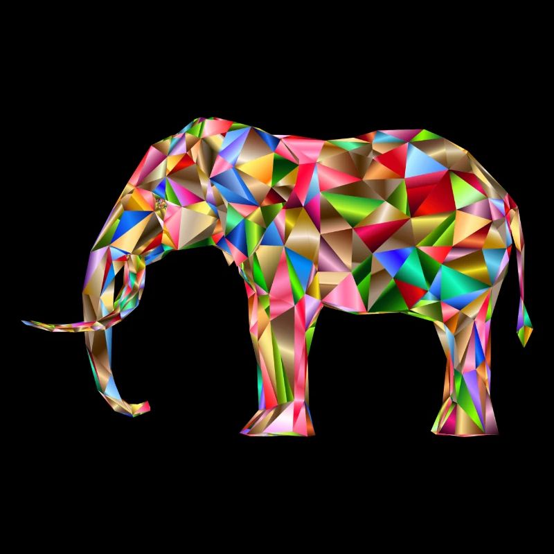 Bunter Elefant