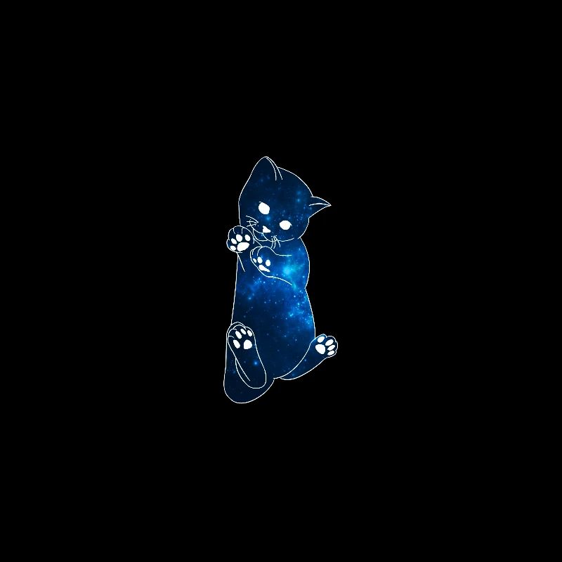 Galaxy Katze [Blau]