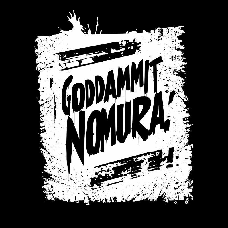 Goddammit Nomura – Graffiti Design