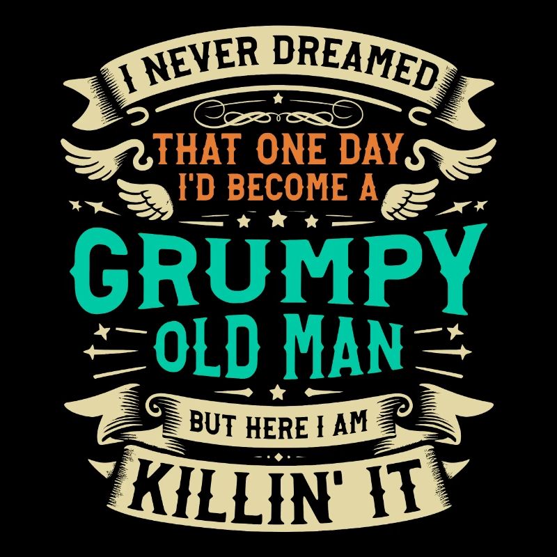 Opa Großvater Geschenkidee Become A Grumpy Old Man