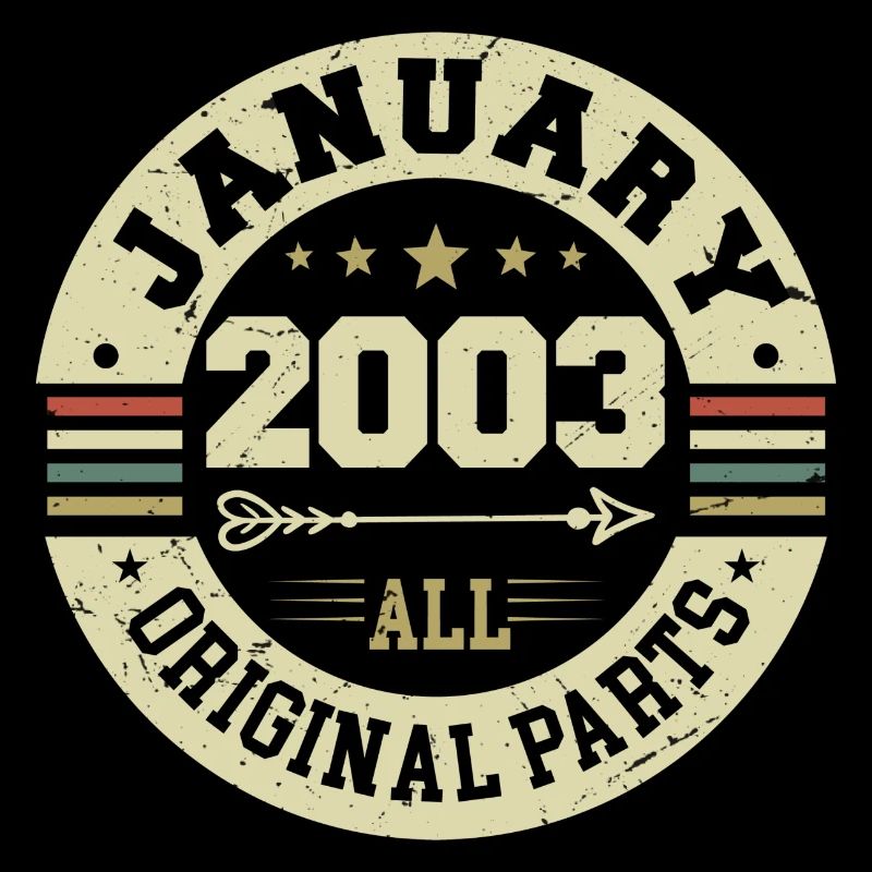 Janvier 2003 - Anniversaire en janvier 2003