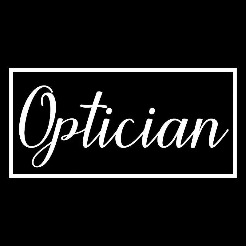 Optiker stolzer diplomierter Optikerstudent