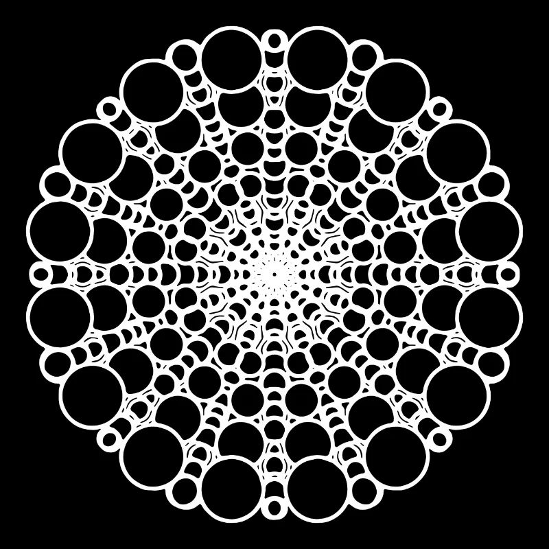 Geometric Mandala Circles Round Pattern Shape