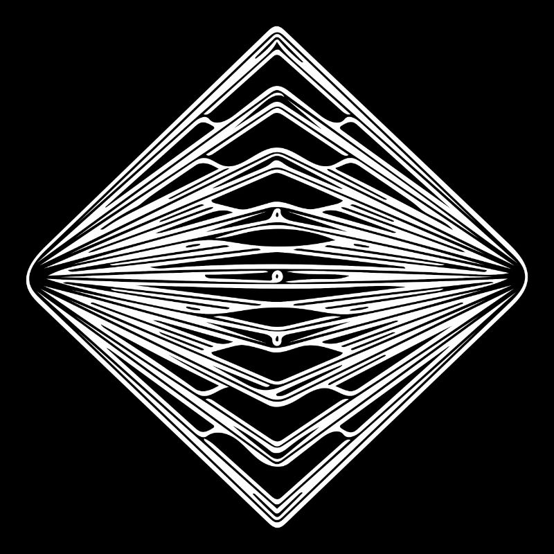 Geometric Vintage Triangle Pattern