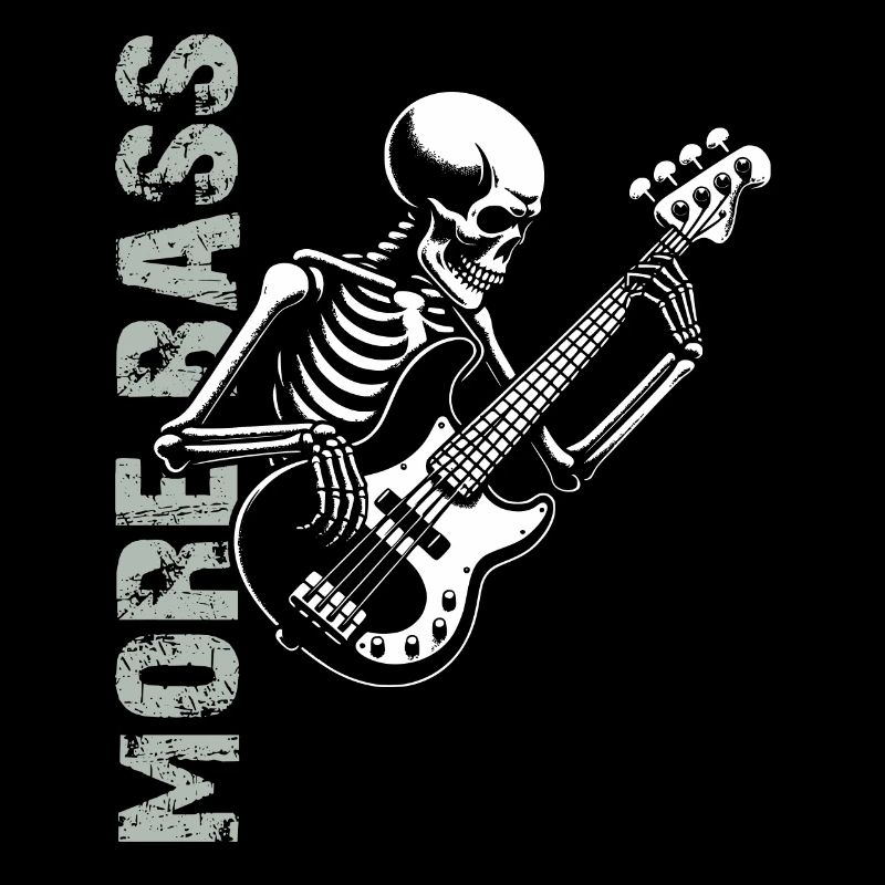 Plus Basse - Skeleton avec Basse