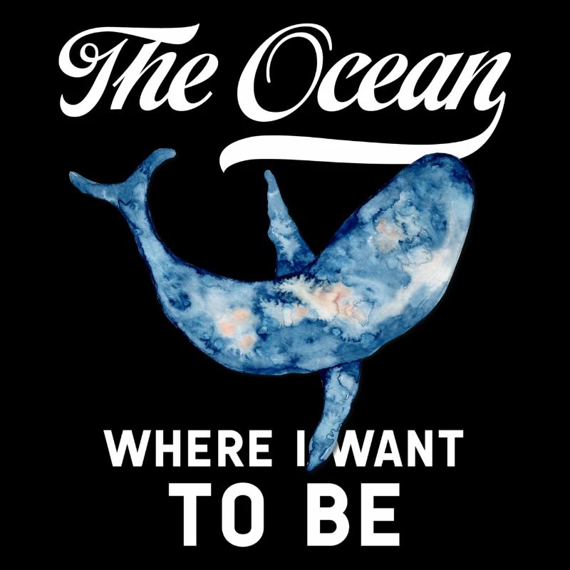 Statement-Shirt: The Ocean – Where I Want To Be