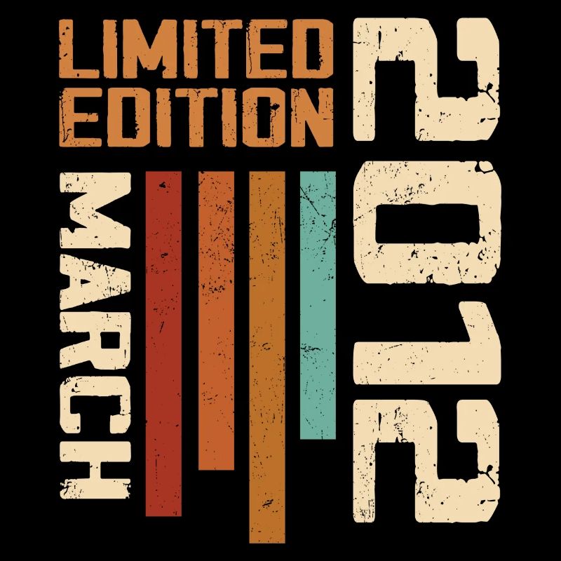 Mars 2012 Anniversaire 2012 Retro 2012 Mars