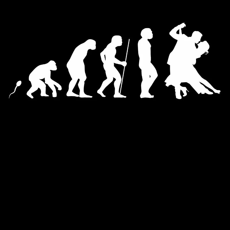 Tänzer Evolution Fun Shirt