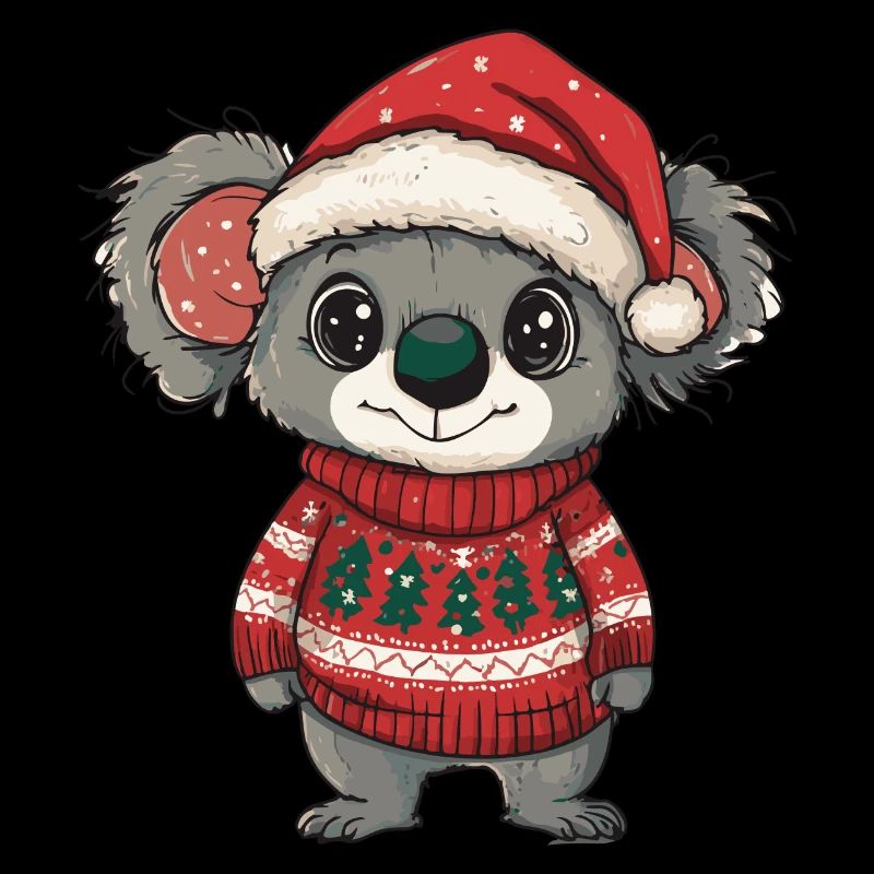 Koala Weihnachten Comic
