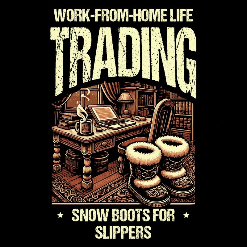 Work From Home Life Swap Snow Boots Slipper
