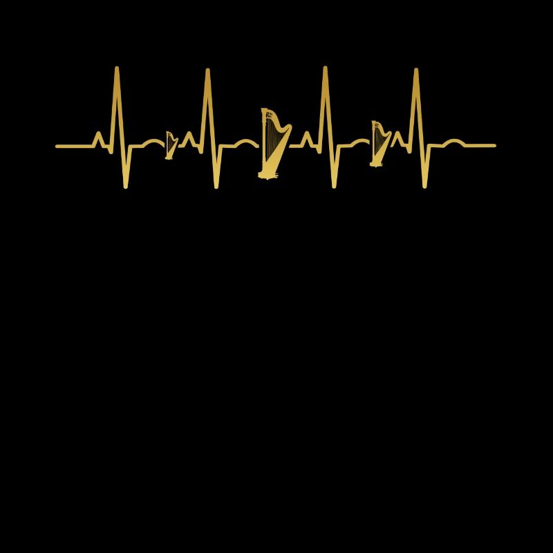 Herzschlag ekg herz human evolution harfe harp ges