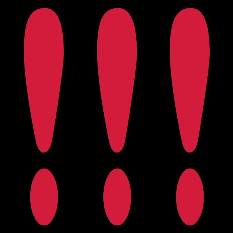 !, Exclamation mark