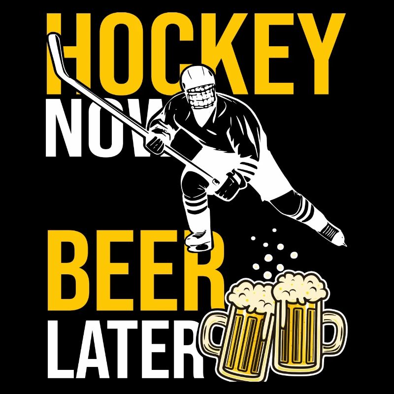 Eishockeyspieler Geschenk Bier Geschenk