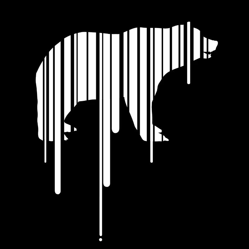 eisbär Erde barcode save planet klima demo co2 