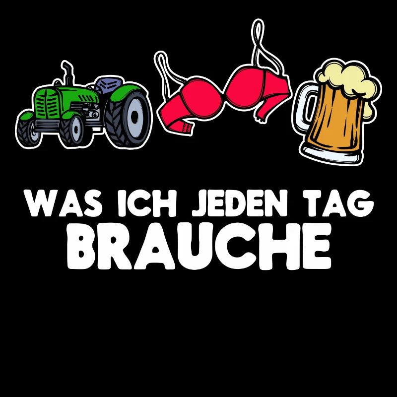 Landwirtschaft Ackerbau Bauer Traktor Statement