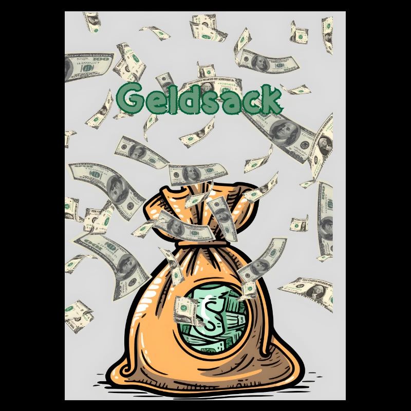 Geldsack Geldregen
