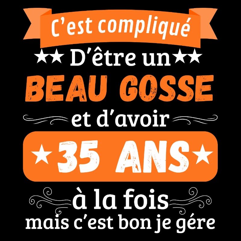 Funny Original 35th Birthday Gift Idea Man
