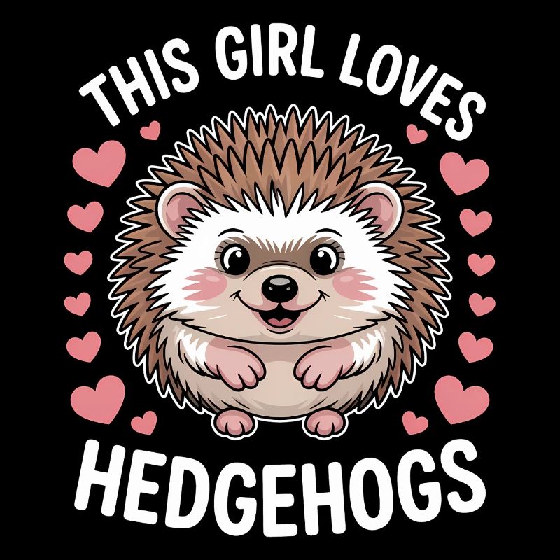 Igel Spruch Mädchen Lustiges Igel Geschenk