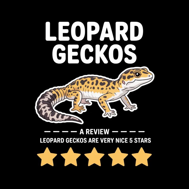 Leopard Gecko Pride Illustration