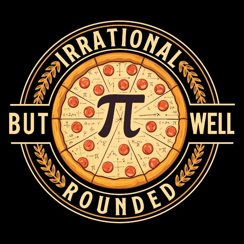 Nerd de maths irrationnel mais bien équilibré de la journée PI