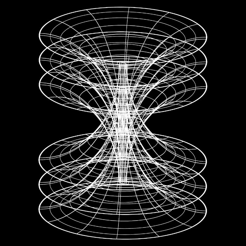 Vortex Wireframe Constellation