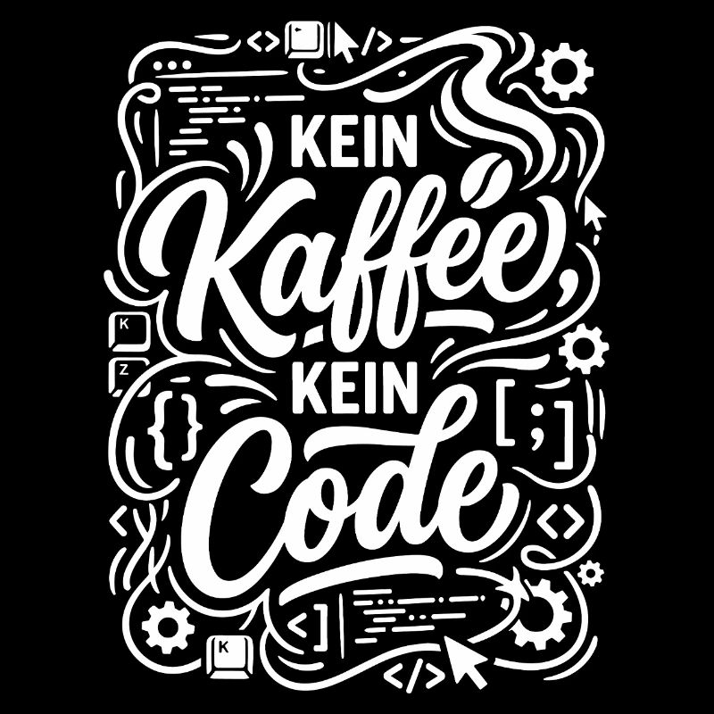 Kein Kaffee kein Code Informatiker