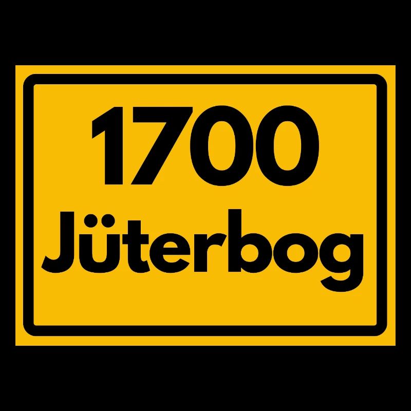 OLD POSTCODE POSTCODE RETRO 1700 JÜTERBOG HEIMAT