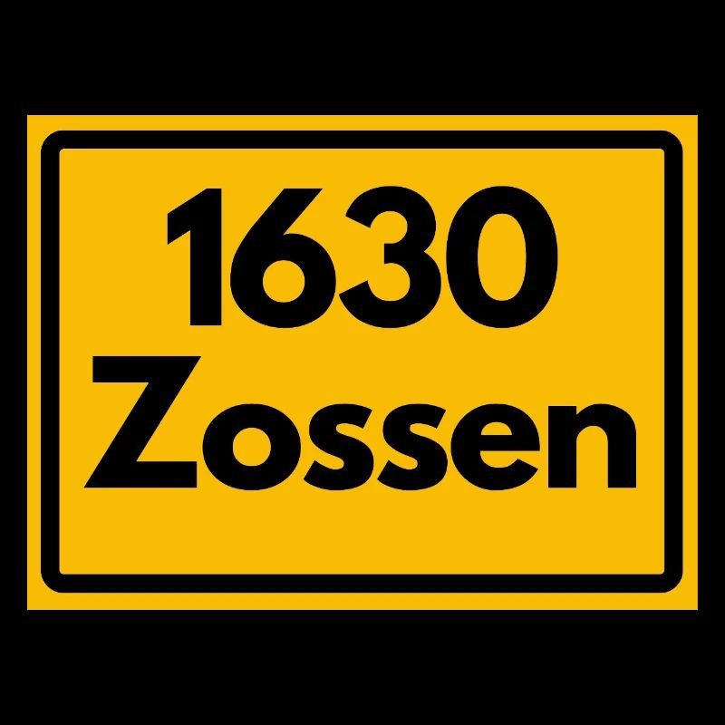 OLD POSTCODE POSTCODE RETRO 1630 ZOSSEN HEIMAT