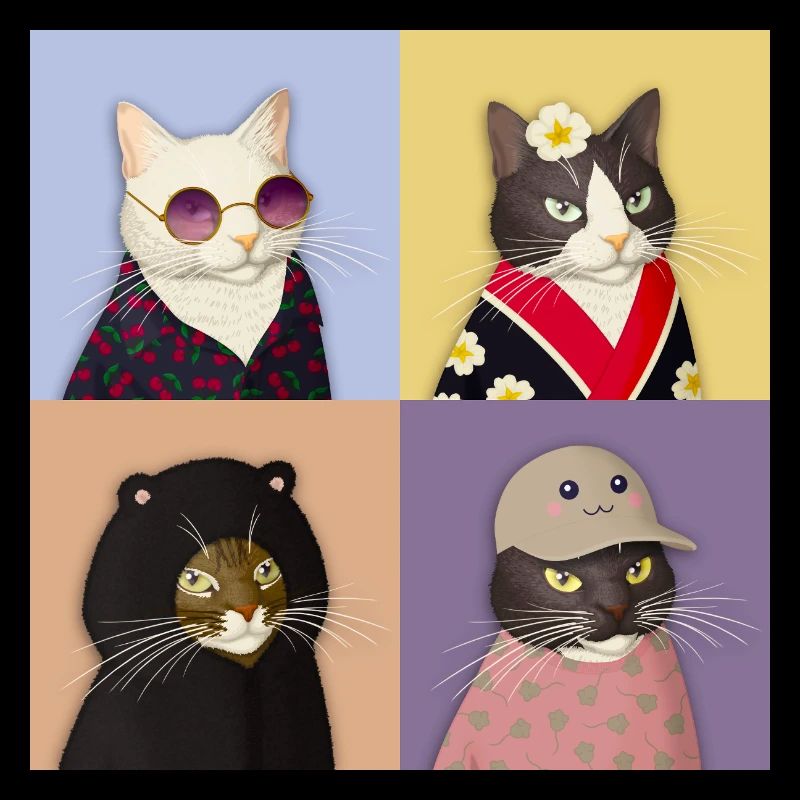Cat Couture Quartet