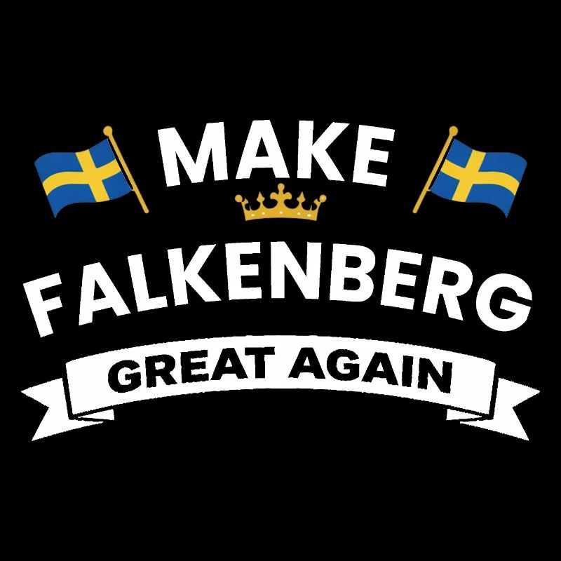 Falkenberg Flag Crown Design
