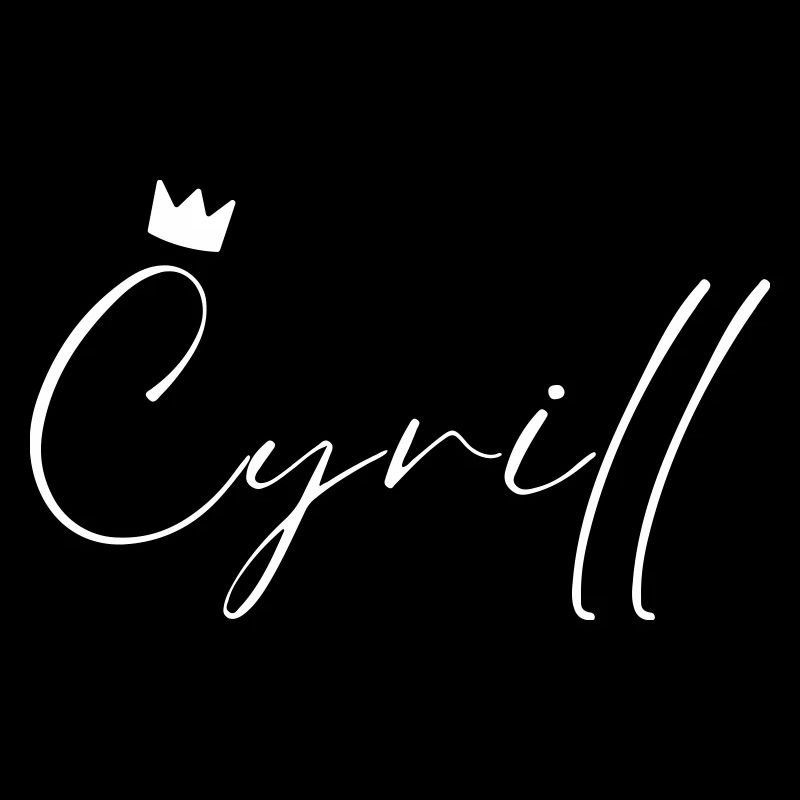 Cyrill Nom avec C Nom de garçon Garçon Naissance Bébé Garçon