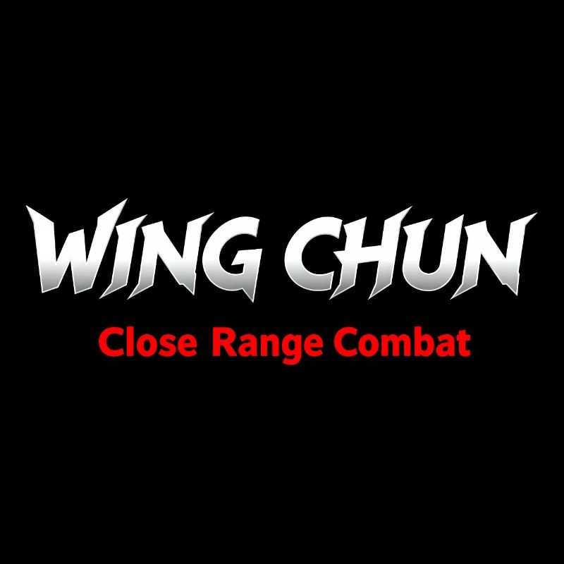 Wing Chun close range combat shirt white red
