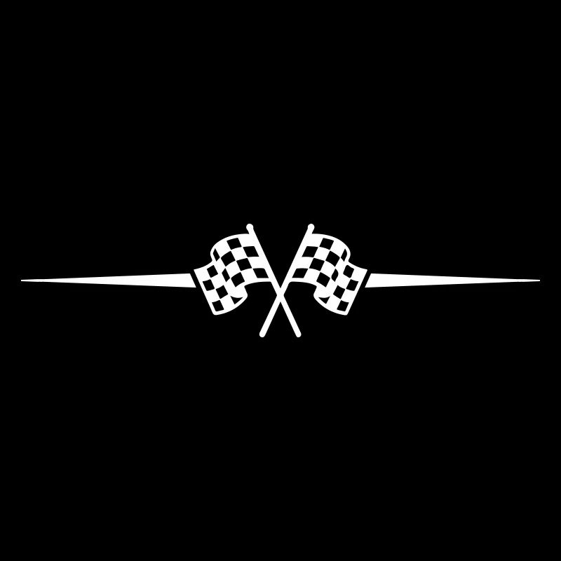 Icône de course de drapeau de course