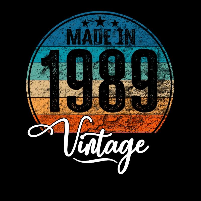 Millésime Fabriqué en 1989 Année de naissance 1989 Anniversaire